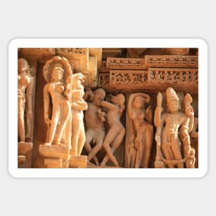 Khajuraho, birthplace of the Karma Sutra Sticker